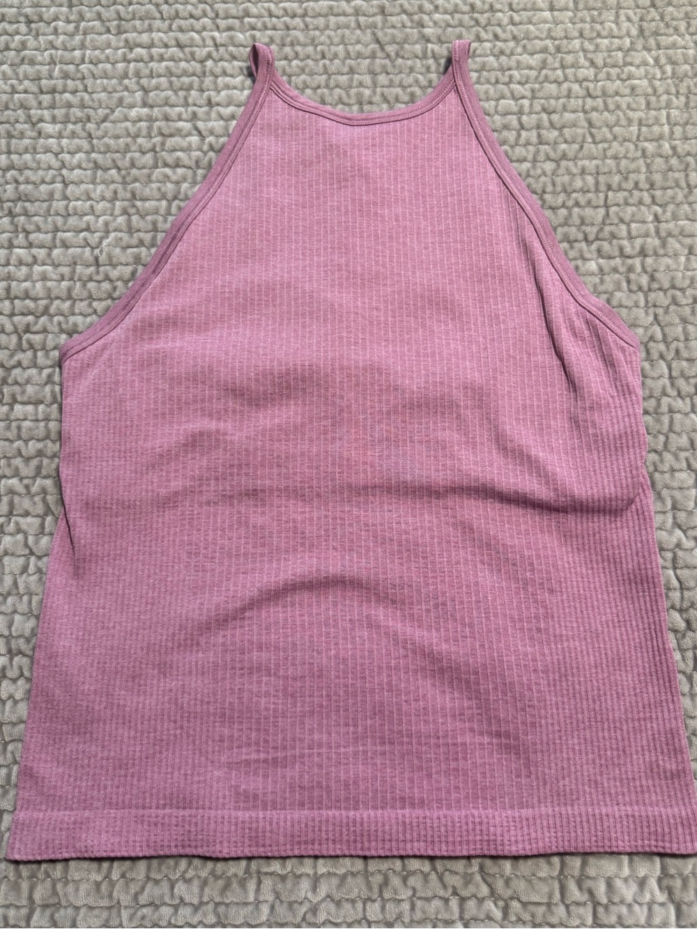 Lululemon Ebb to Street high neck tank in Velvet Dust